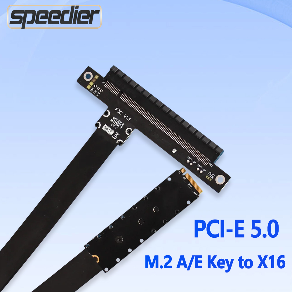 PCIe 5.0 X16 To M.2 NVMe Key M - огляд і ціна Pcie 5.0 Gpu Riser Cable